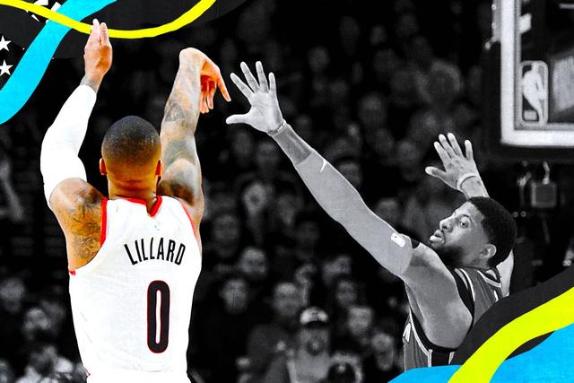 NBA常规赛收官战，库里三分绝杀雷霆，勇士锁定西部第三